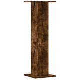 Supporti Altoparlanti 2 pz Rovere 30x30x95 cm Legno truciolato