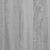 Supporti Altoparlanti 2 pz Grigio 30x30x95 cm in truciolato