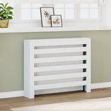 Copertura Termosifone Bianca 104x20x82 cm in Legno truciolato