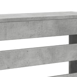 Copertura Termosifone Grigio Cemento 104x20x82cm in truciolato