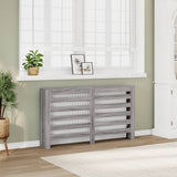 Copertura Termosifone Grigio Sonoma 149x20x82 Legno truciolato
