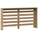 Copertura Termosifone Rovere Artigianale 149x20x82cm in Legno