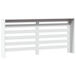 Copertura Termosifone Bianca 175x20x82 cm in Legno truciolato