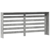 Copertura Termosifone Grigio Cemento 175x20x82cm in truciolato