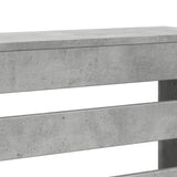 Copertura Termosifone Grigio Cemento 175x20x82cm in truciolato
