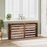 Copertura Termosifone Legno Antico 175x20x82 cm in truciolato