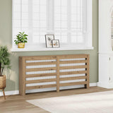 Copertura Termosifone Rovere 175x20x82 cm in Legno truciolato