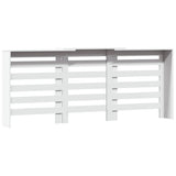 Copertura Termosifone Bianca 205x21,5x83,5 cm Legno truciolato