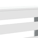 Copertura Termosifone Bianca 205x21,5x83,5 cm Legno truciolato
