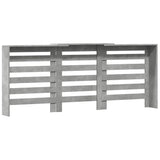 Copertura Termosifone Grigio Cemento 205x21,5x83,5 truciolato