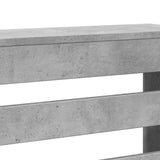Copertura Termosifone Grigio Cemento 205x21,5x83,5 truciolato