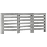 Copertura Termosifone Grigio Sonoma 205x21,5x83,5cm truciolato