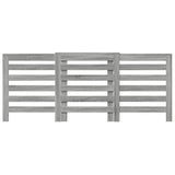 Copertura Termosifone Grigio Sonoma 205x21,5x83,5cm truciolato
