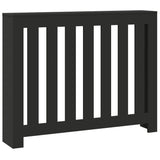 Copertura Termosifone Nera 104x20x82 cm Legno truciolato