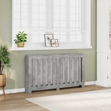 Copertura Termosifone Grigio Cemento 149x20x82cm in truciolato