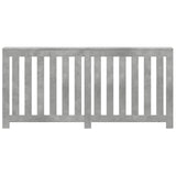 Copertura Termosifone Grigio Cemento 175x20x82cm in truciolato