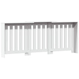 Copertura Termosifone Bianca 205x21,5x83,5 cm Legno truciolato