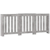 Copertura Termosifone Grigio Cemento 205x21,5x83,5 truciolato