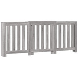 Copertura Termosifone Grigio Sonoma 205x21,5x83,5cm truciolato