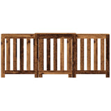 Copertura Termosifone Legno Antico 205x21,5x83,5 cm truciolato