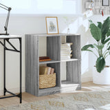 Libreria Grigio Sonoma 68,5x32x75 cm in Legno truciolato