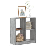 Libreria Grigio Sonoma 68,5x32x75 cm in Legno truciolato
