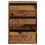 Cassettiera Angolare Legno Antico 40x41x58 cm Legno truciolato