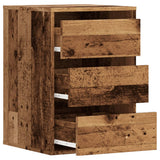 Cassettiera Angolare Legno Antico 40x41x58 cm Legno truciolato