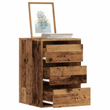 Cassettiera Angolare Legno Antico 40x41x58 cm Legno truciolato