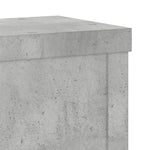 Supporti per Piante 2 pz Grigio 10x10x18 cm Legno Multistrato