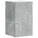 Supporti per Piante 2 pz Grigio 30x30x50 cm Legno Multistrato