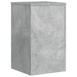 Supporti per Piante 2 pz Grigio 30x30x50 cm Legno Multistrato