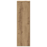 Supporti per Piante 2 pz Rovere 25x25x80 cm in truciolato