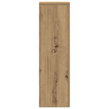 Supporti per Piante 2 pz Rovere 25x25x80 cm in truciolato