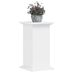 Supporto per Piante Bianco 33x33x60 cm in Truciolato