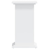 Supporto per Piante Bianco 33x33x60 cm in Truciolato