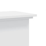 Supporto per Piante Bianco 33x33x60 cm in Truciolato