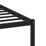 Giroletto senza Materaso in Metallo Rovere Fumo 100x190 cm
