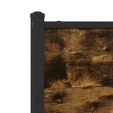 Giroletto senza Materaso in Metallo Rovere Fumo 80x200 cm