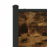 Giroletto senza Materaso in Metallo Rovere Fumo 100x200 cm