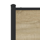 Giroletto senza Materaso in Metallo Rovere Sonoma 100x190 cm