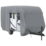 Telo per Roulotte Grigio 460x250x220 cm in Tessuto Non Tessuto