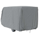 Telo per Roulotte Grigio 460x250x220 cm in Tessuto Non Tessuto
