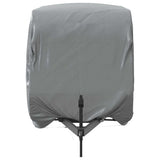 Telo per Roulotte Grigio 610x250x220 cm in Tessuto Non Tessuto