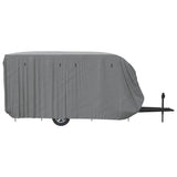 Telo per Roulotte Grigio 610x250x220 cm in Tessuto Non Tessuto