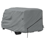 Telo per Camper Grigio 570x235x275 cm in Tessuto Non Tessuto
