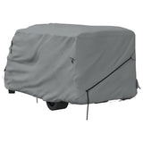 Telo per Camper Grigio 610x235x275 cm in Tessuto Non Tessuto