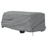 Telo per Camper Grigio 870x235x275 cm in Tessuto Non Tessuto