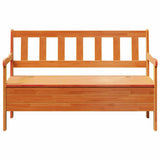 Panchina da esterno Marrone 119 x 44 x 76 cm Pino massello