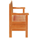 Panchina da esterno Marrone 119 x 44 x 76 cm Pino massello